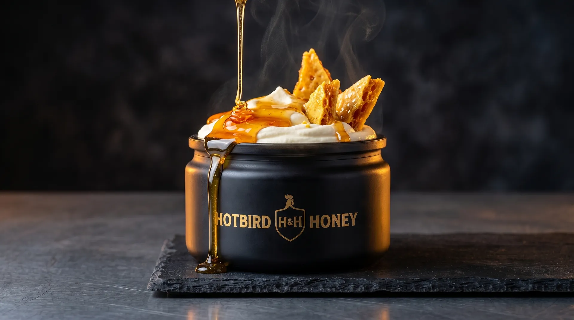 Honey Cheesecake Pots